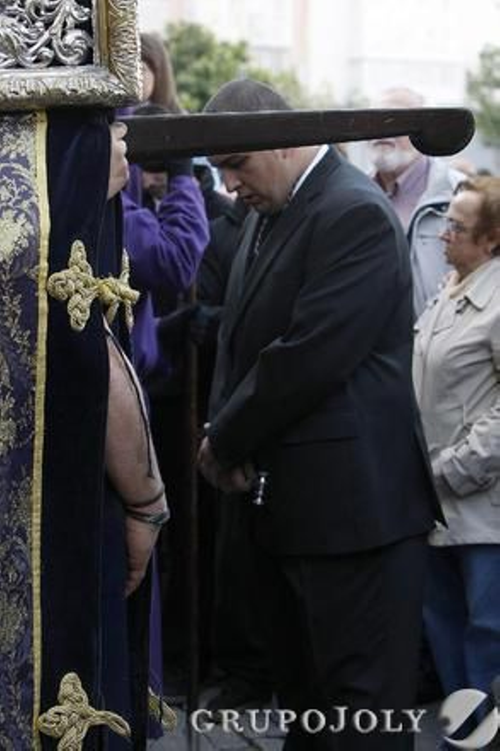 La hermandad de Columna. 

Foto: Jose Braza