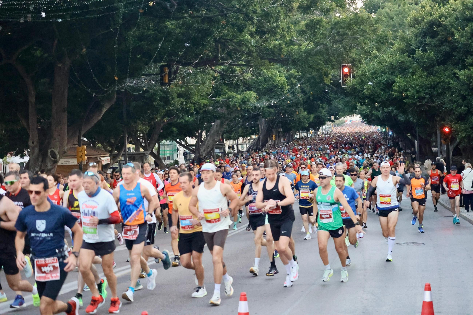 Las mejores fotos de la Maratón de Málaga 2024