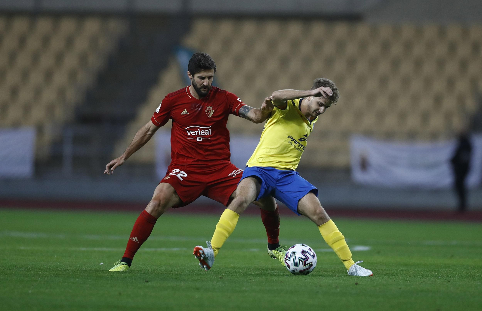 Las imágenes del Tomares-Osasuna