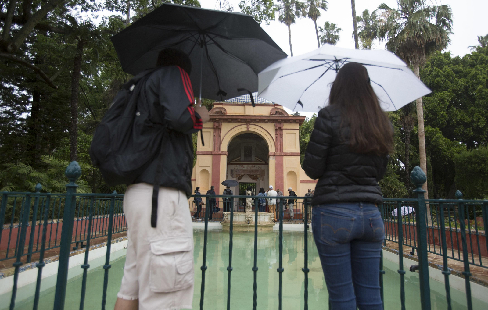 El Cenador del León del Alcázar tras su restauración