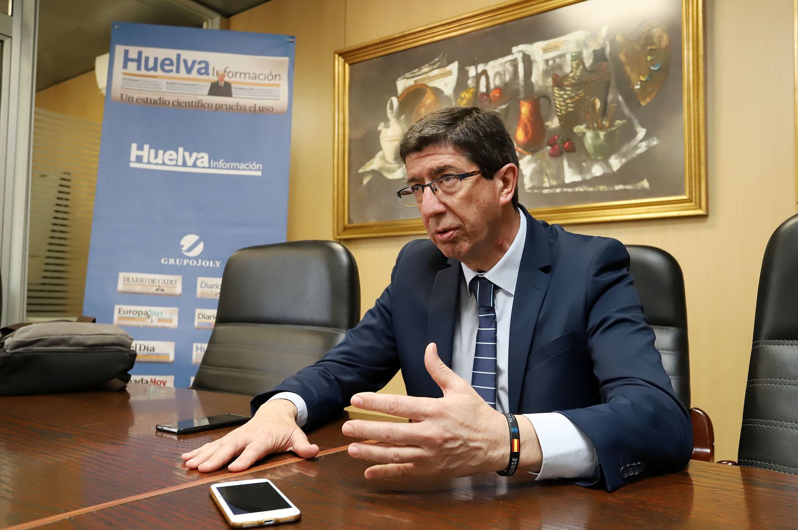 Juan Marín, vicepresidente de la Junta de Andalucía.