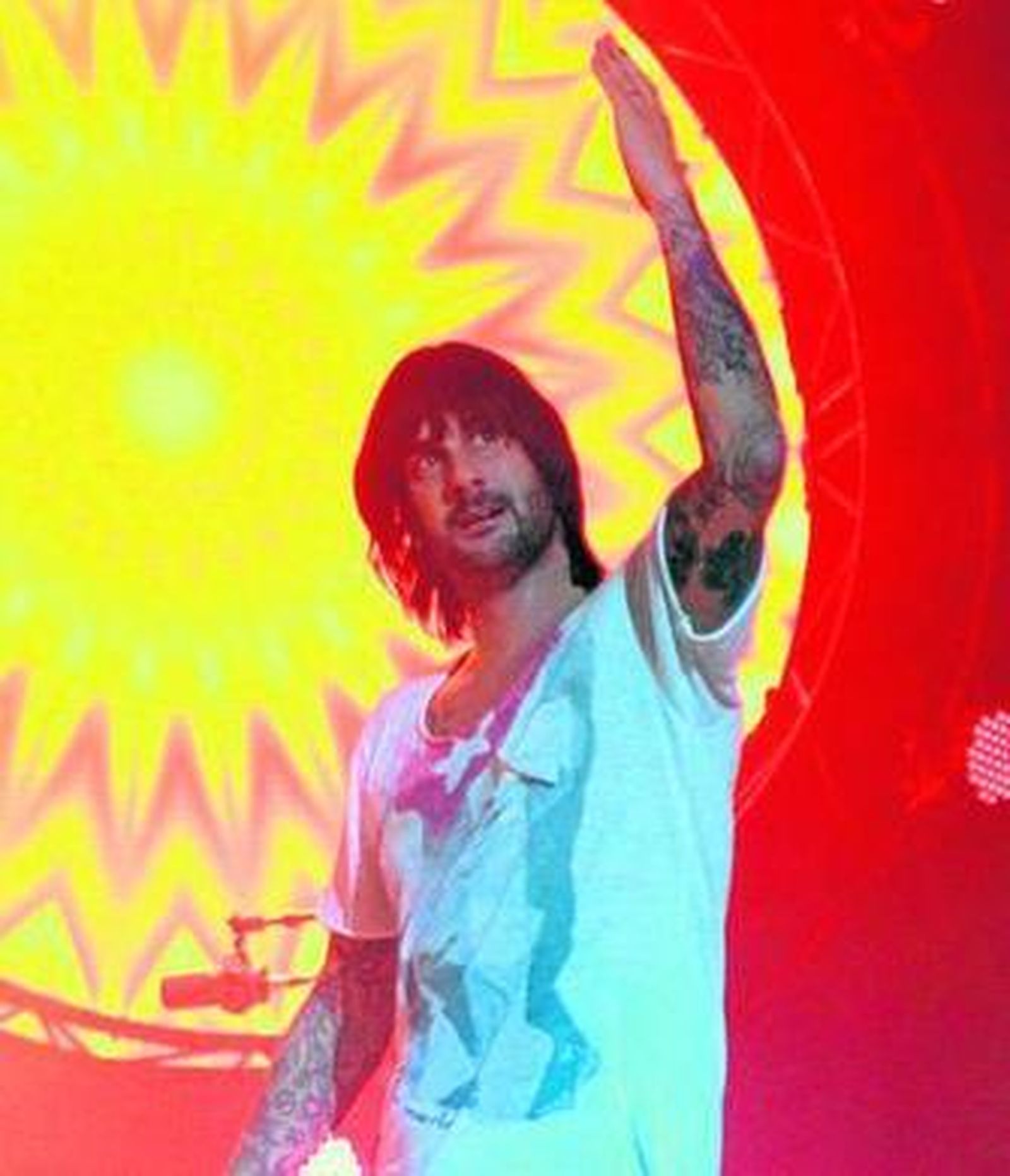 Melendi, en un concierto el pasado año.