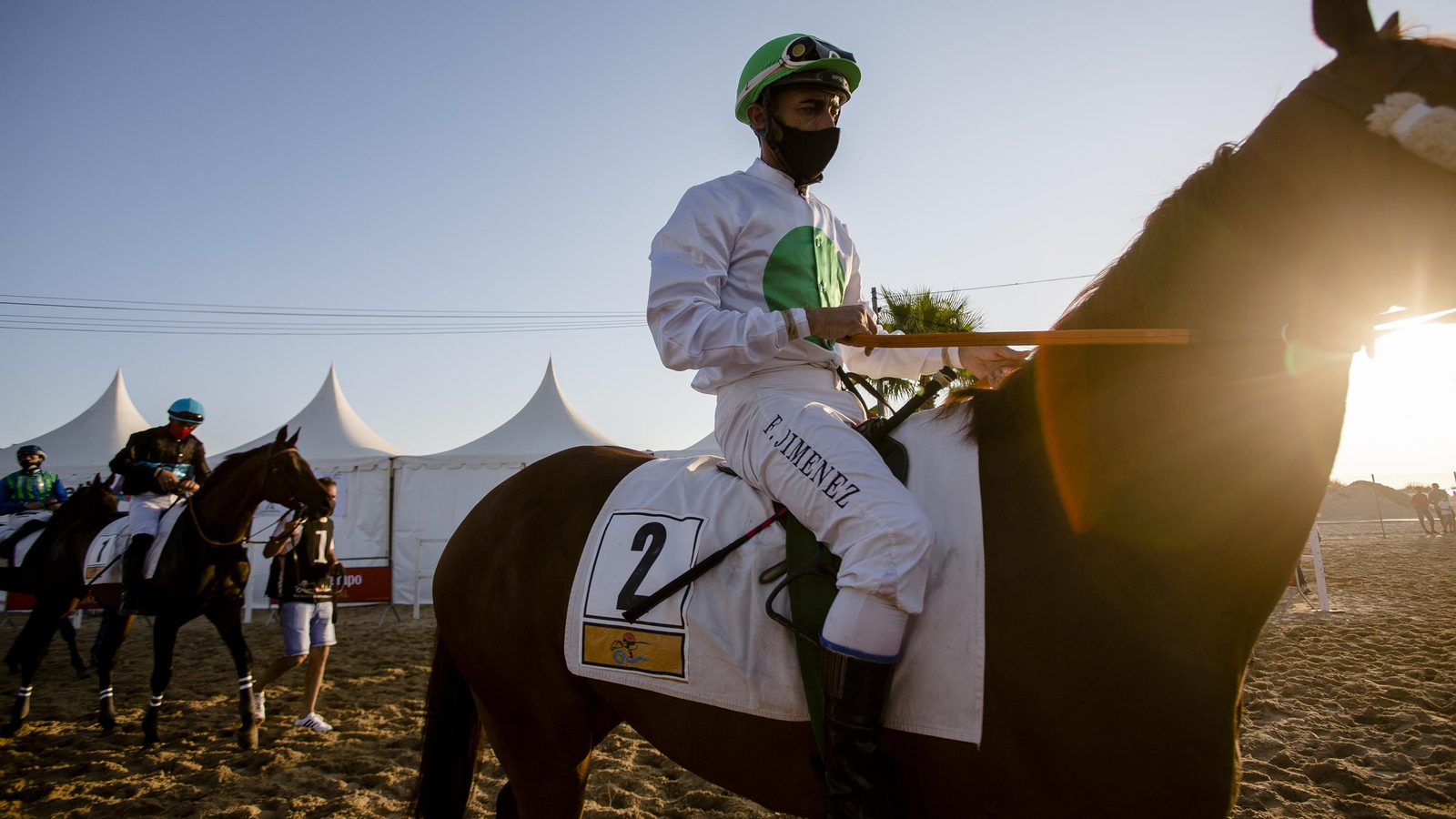 Las carreras de caballos en Sanlúcar en imágenes.