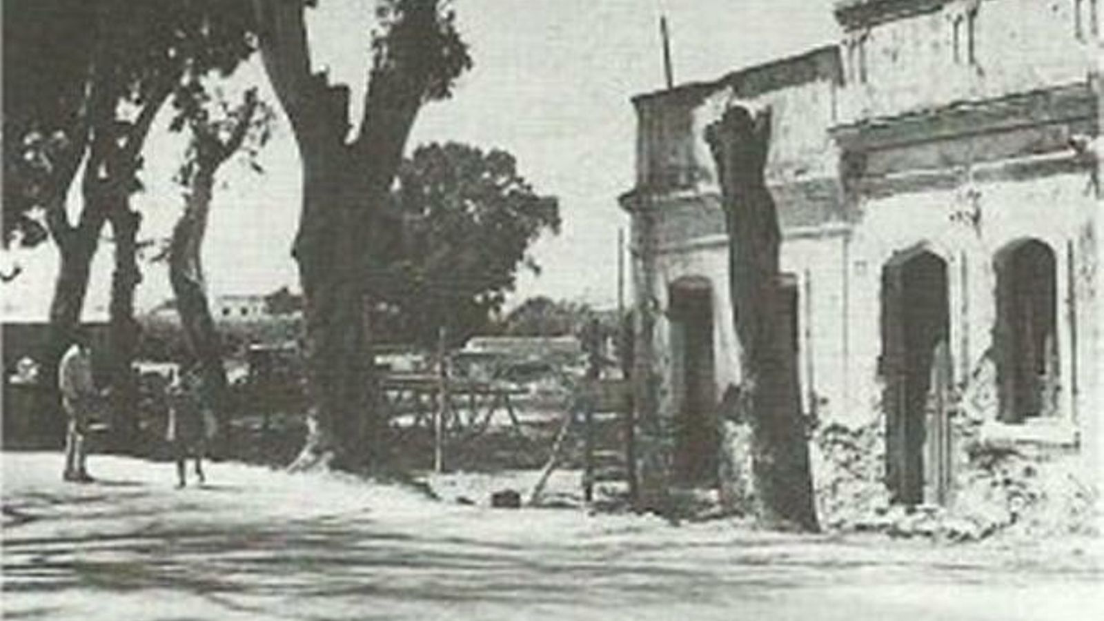El segundo cementerio, en la actual avenida María Guerrero.