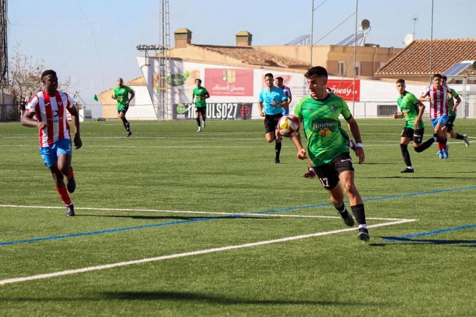 José Carlos, en una acción de ataque de esta temporada.