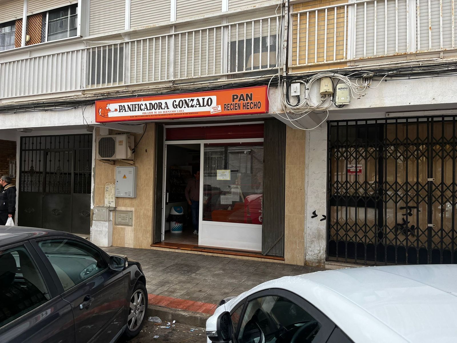La panadería de la calle Berruguete en la que Batman cometió el último atraco.