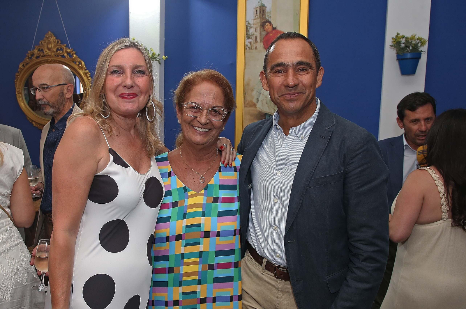 Fotos de la copa de autoridades en la caseta municipal de la Feria Real de Algeciras 2023