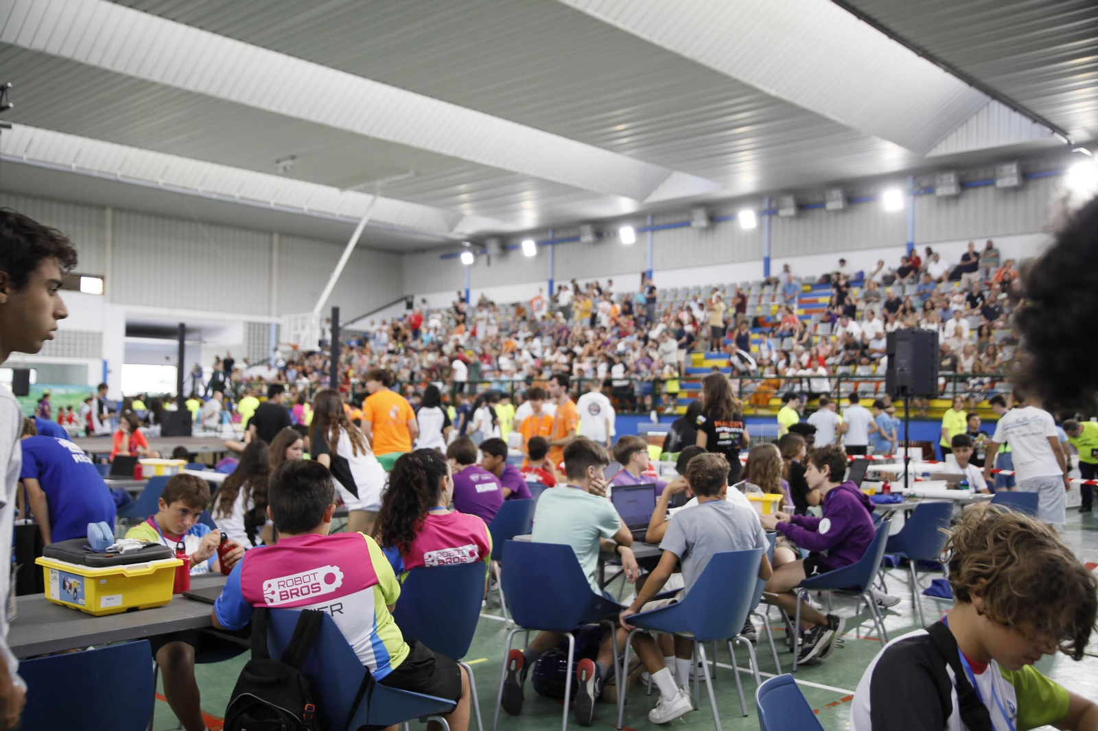 Las imágenes del World robot olympiad en Huércal de Almería