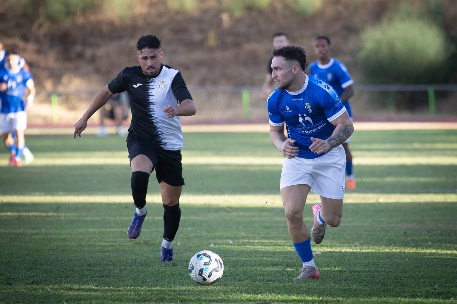 Maldonado durante un partido anterior al choque ante el Loja