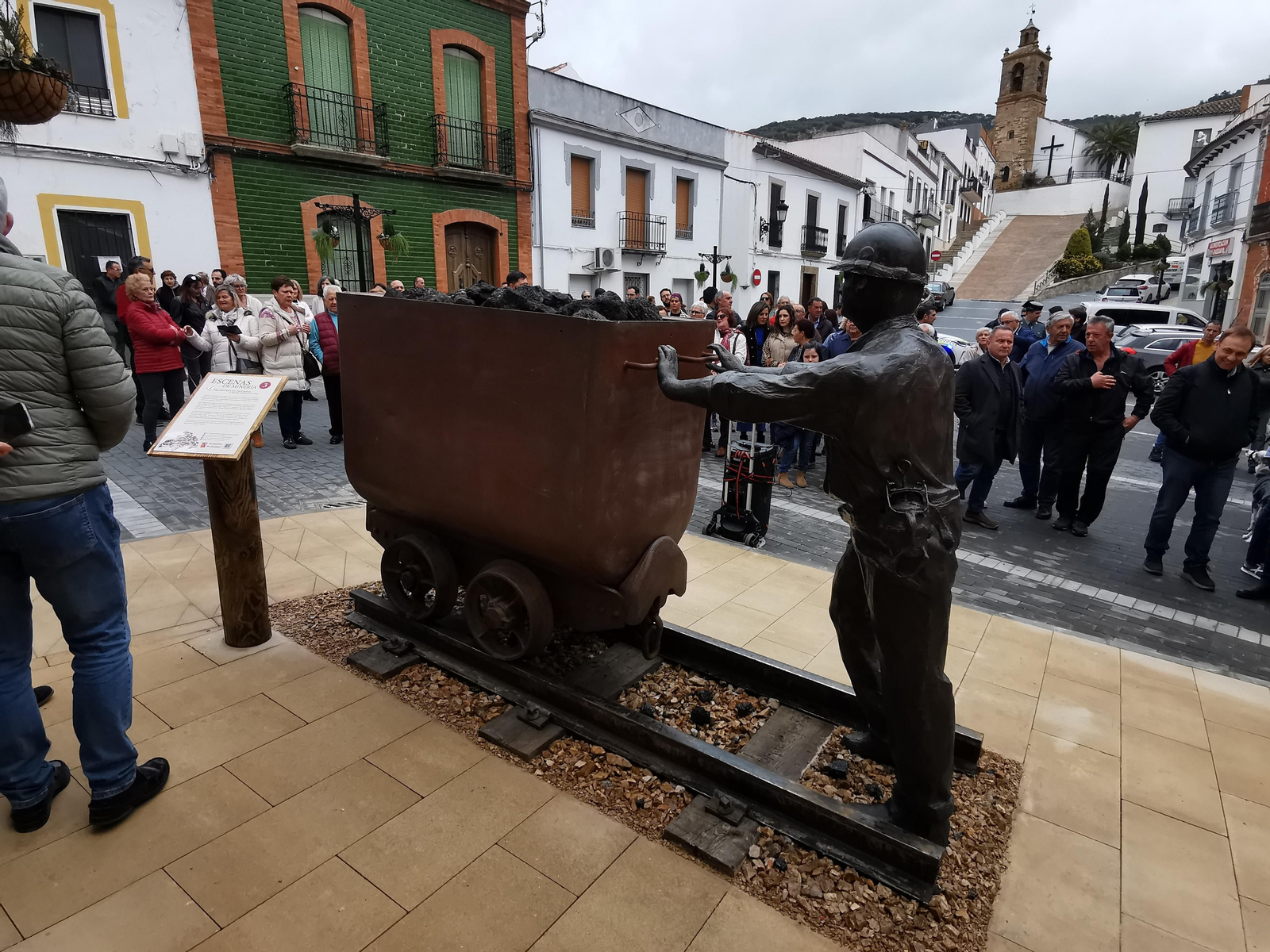 Un recorrido en fotografías por la nueva ruta de escenas de la minería de Espiel Un recorrido en fotografías por la nueva ruta de escenas de la minería de Espiel