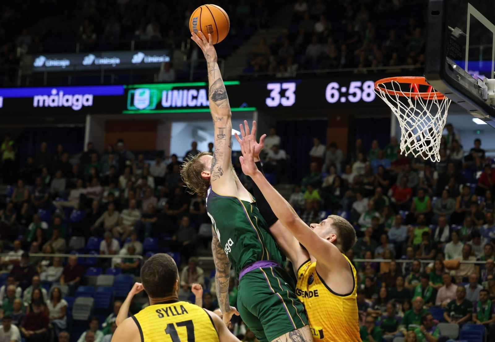 El Unicaja-Filou Oostende, en fotos