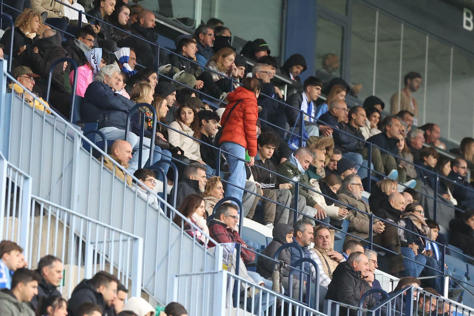 Búscate en las gradas de La Rosaleda en el Málaga CF-Almería