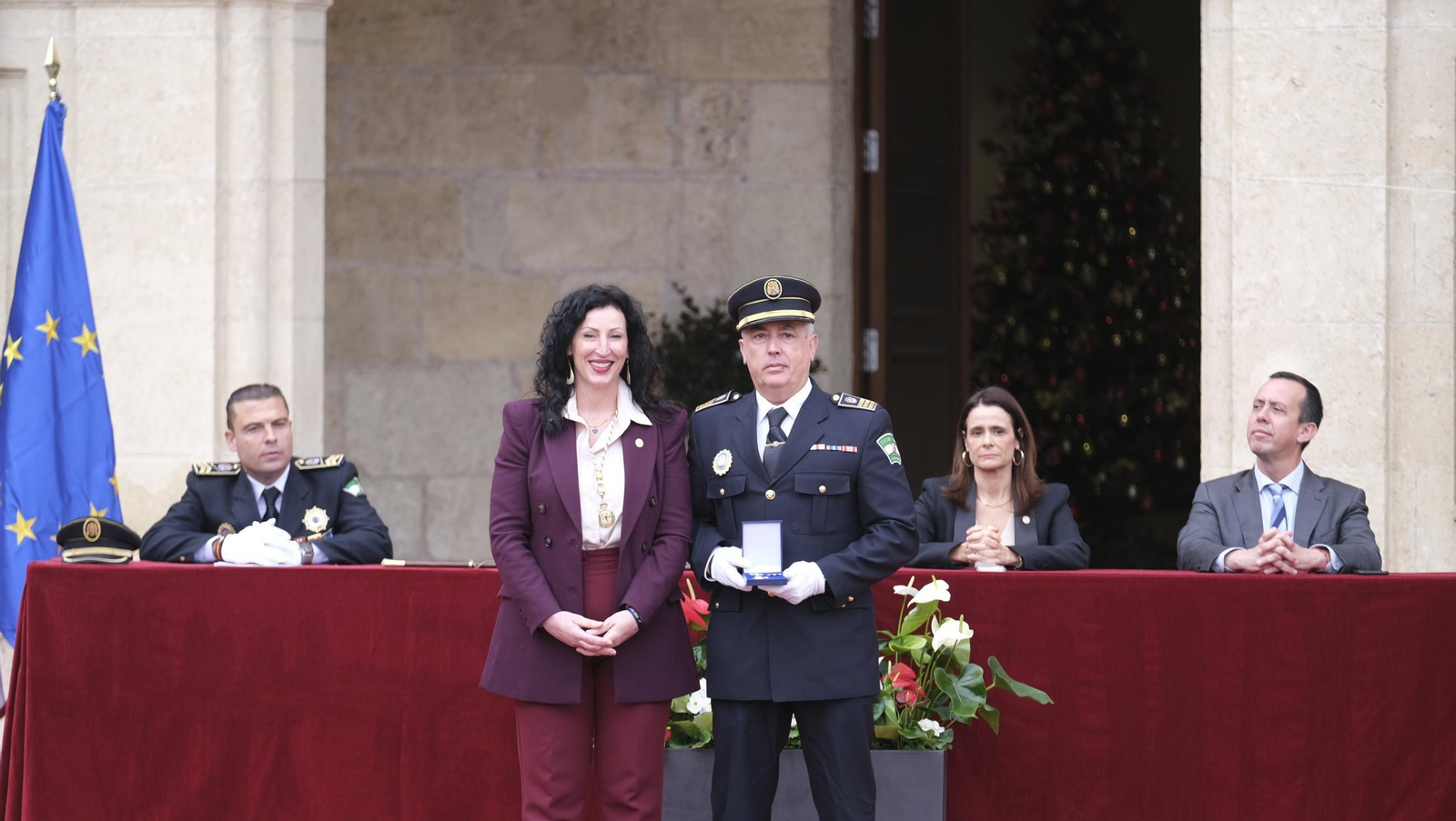 La Policía Local de Almería celebra su patrón San Esteban, en imágenes