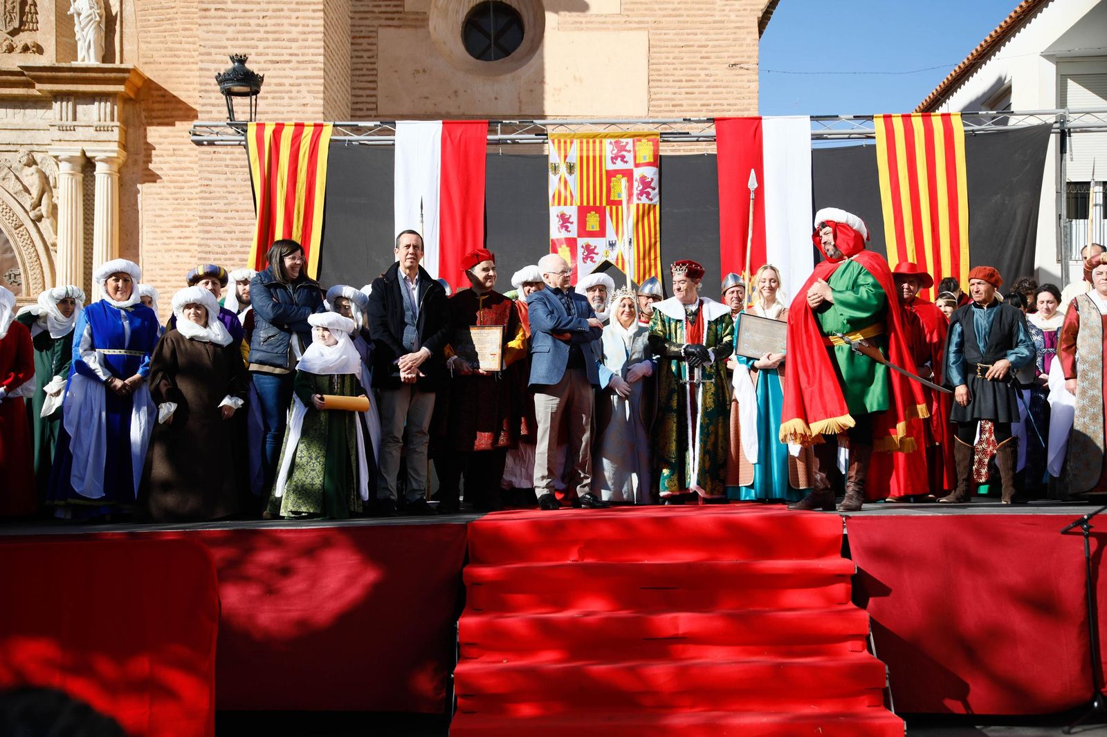 La Recreación de la Pernoctación de los Reyes Católicos en Fiñana, en imágenes
