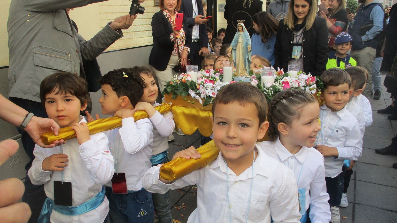 Procesión infantil de La Milagrosa.