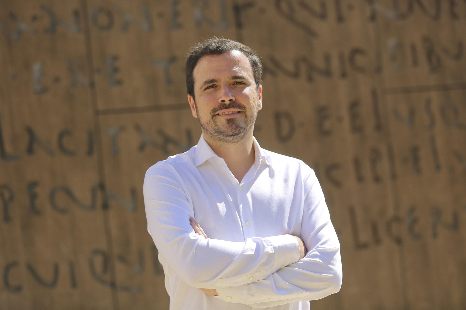 Alberto Garzón, coordinador general de IU y número uno de Unidos Podemos por Málaga.
