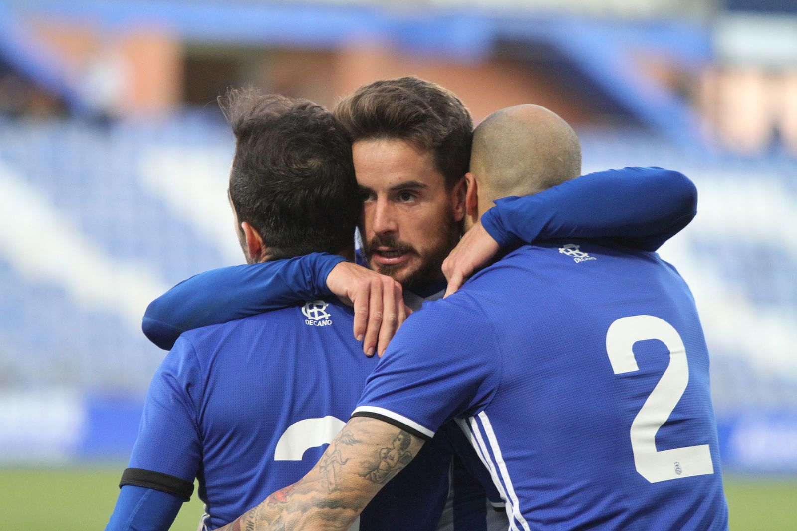 Imágenes del partido entre el Recreativo de Huelva y Jumilla