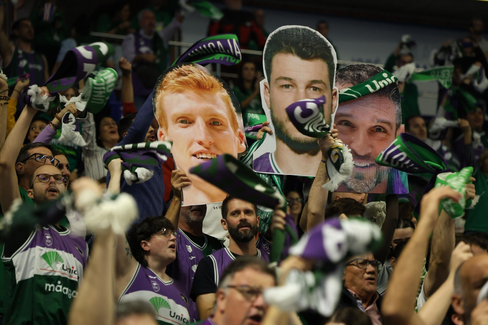 Búscate en el Unicaja-Oostende en las gradas del Carpena