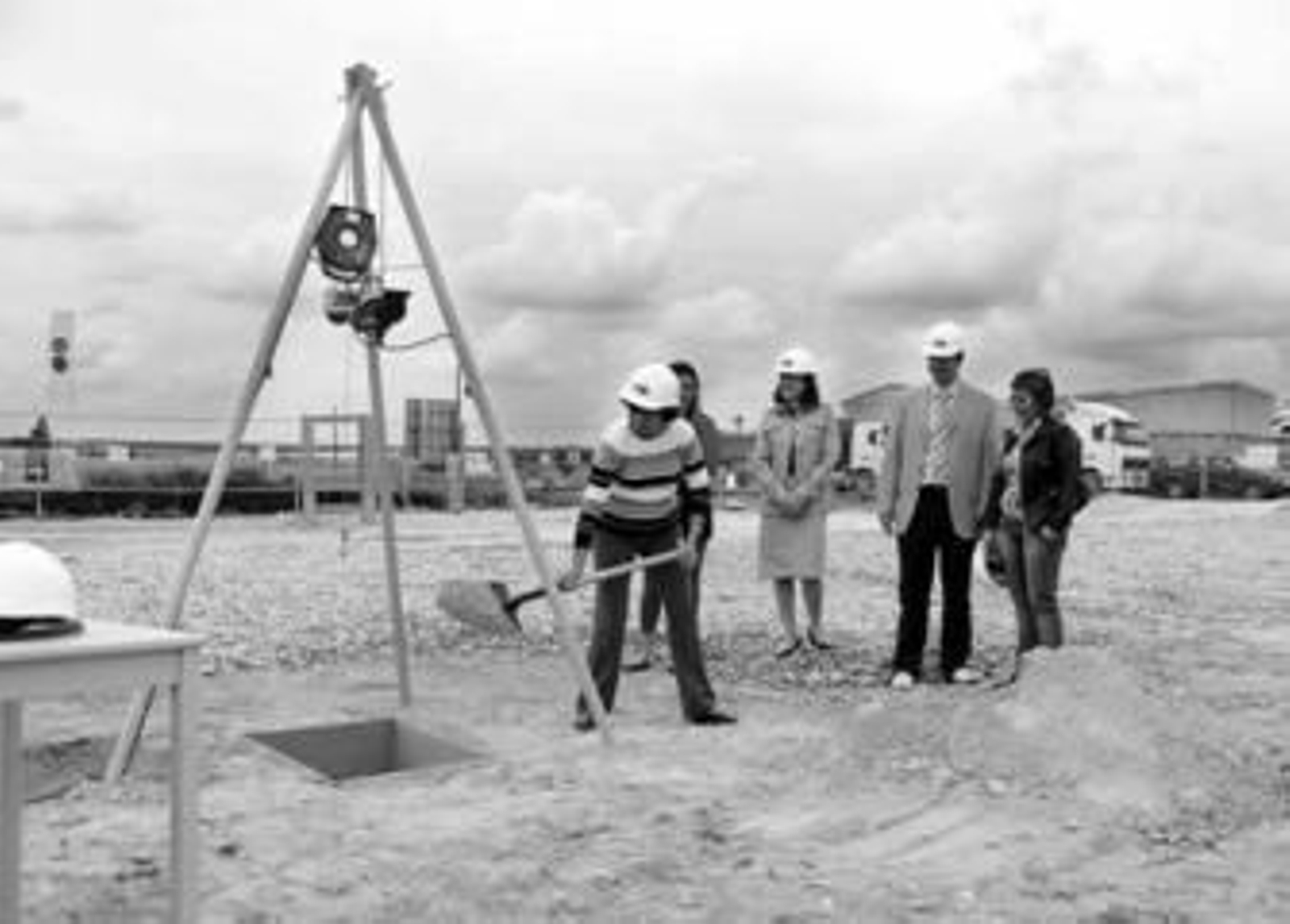 Ayer se celebró el acto de colocación de la primera piedra de esta nueva promoción de viviendas sociales.