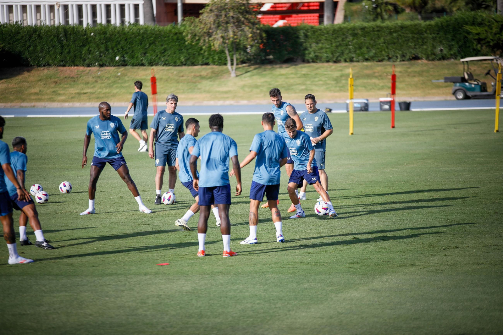 Primer entrenamiento pretemporada del Almería, en imágenes