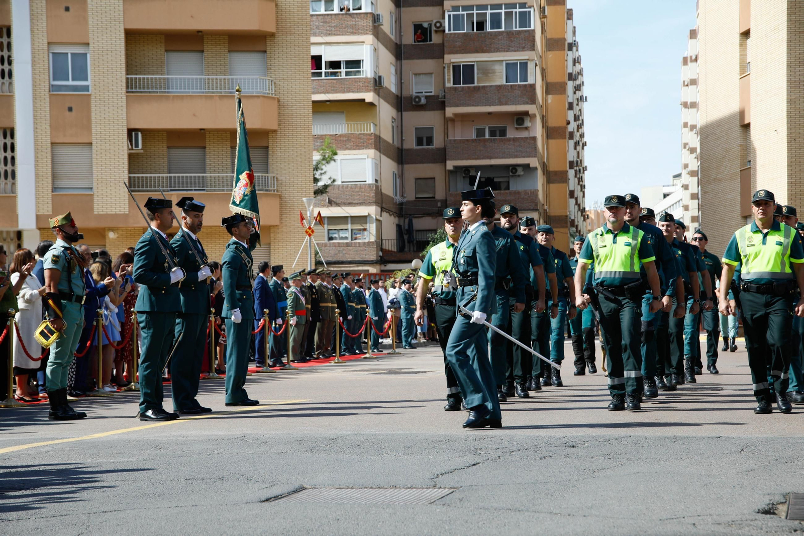 Los actos de la Guardia Civil en honor a la Virgen del Pilar, en imágenes