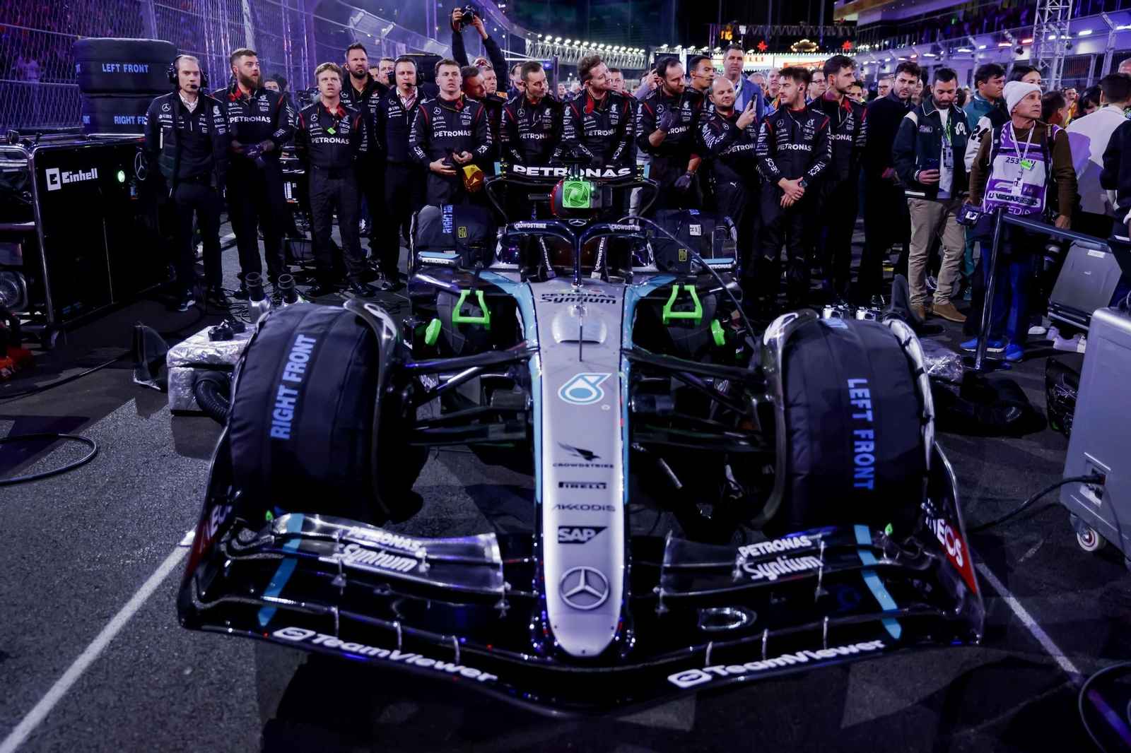 Las fotos del título mundial de Verstappen en Las Vegas