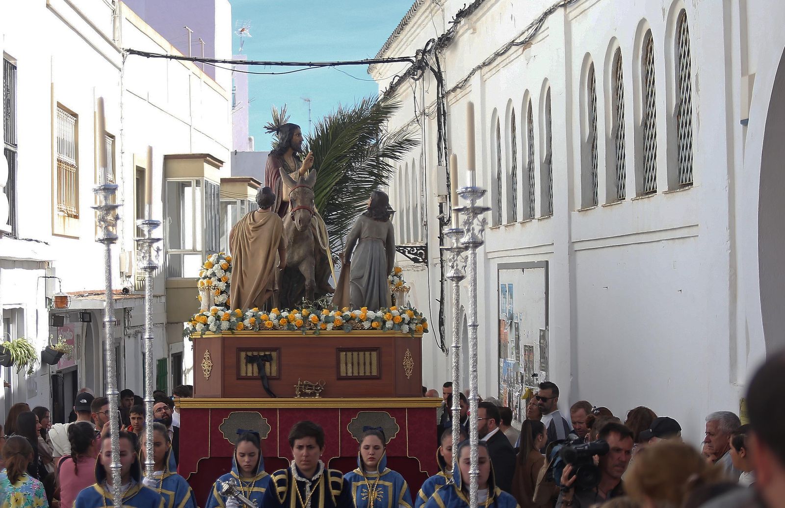 Fotos del Domingo de Ramos en Tarifa: La Borriquita