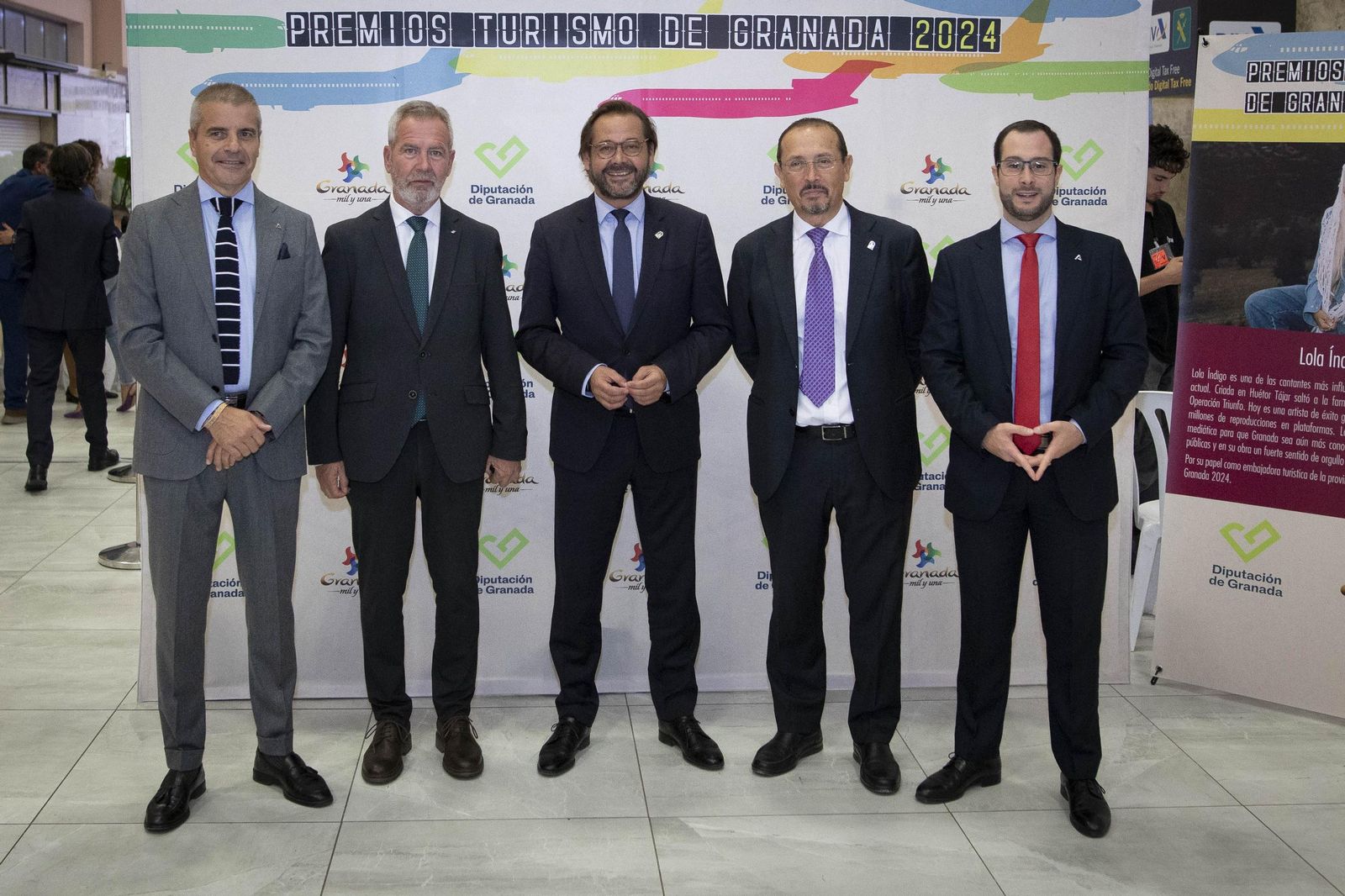 De índigo a Herrera: todas las imágenes de los Premios Turismo de la Diputación de Granada