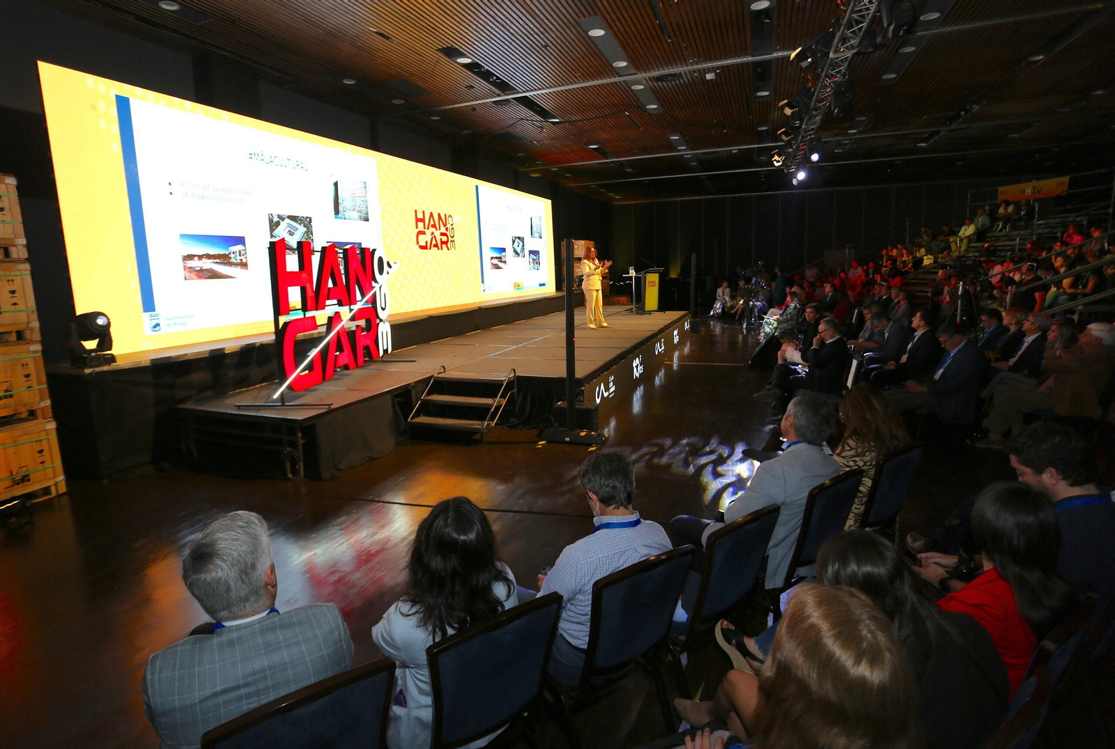 Imagen de la primera edición de Hangar 360 en Chile.