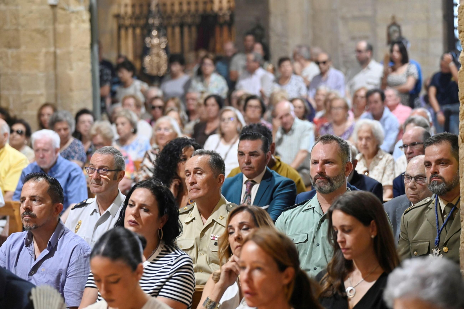 La misa en el santuario de La Fuensanta, en imágenes