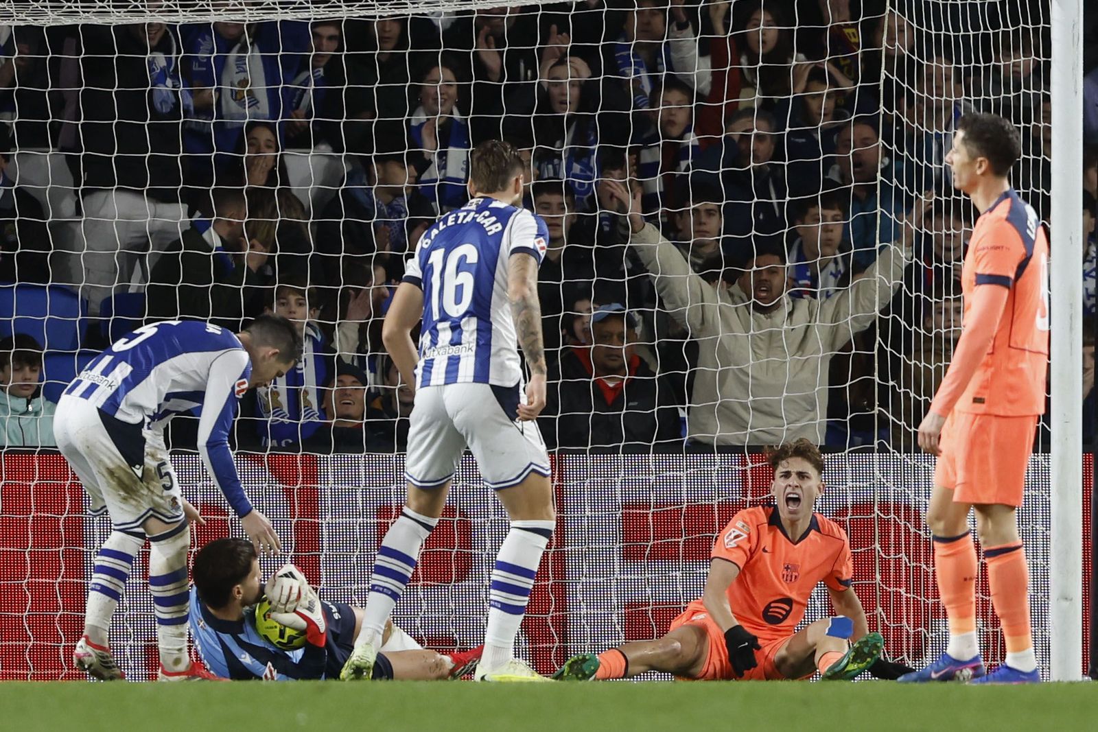 Las fotos de la derrota del Barcelona contra la Real Sociedad