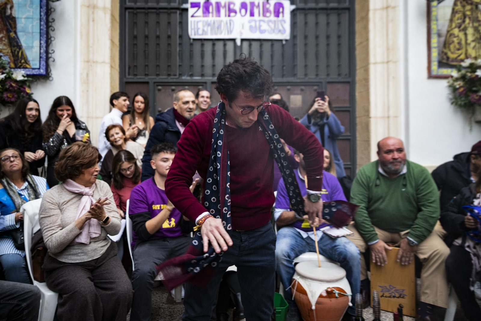 Imágenes del gran ambiente del 2º fin de semana de zambombas en Jerez