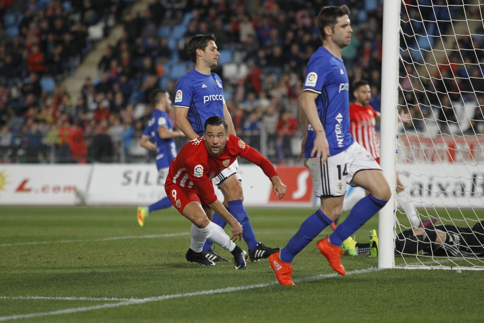 Las imágenes del UD Almería-Real Oviedo
