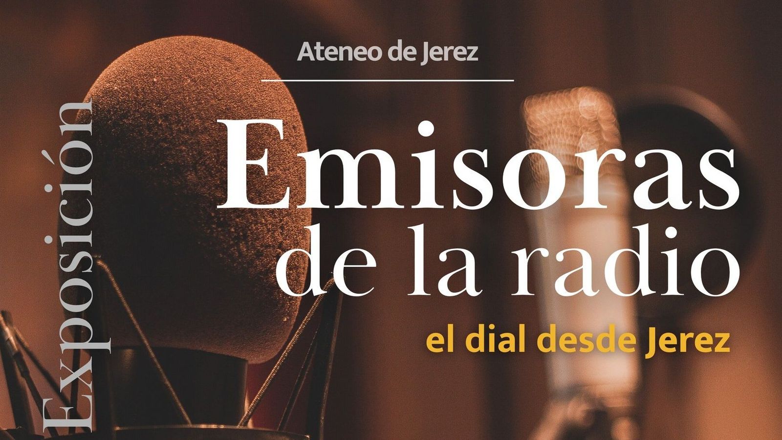 Exposición del Ateneo de Jerez sobre las radios en la ciudad.