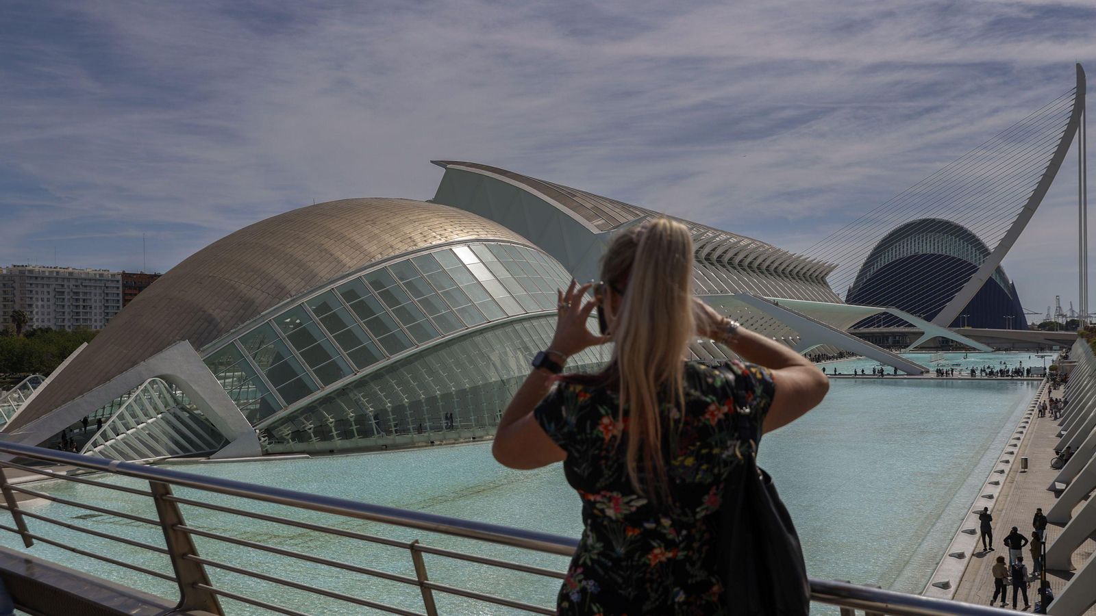 Vista general de la Ciudad de las Artes y las Ciencias de Valencia