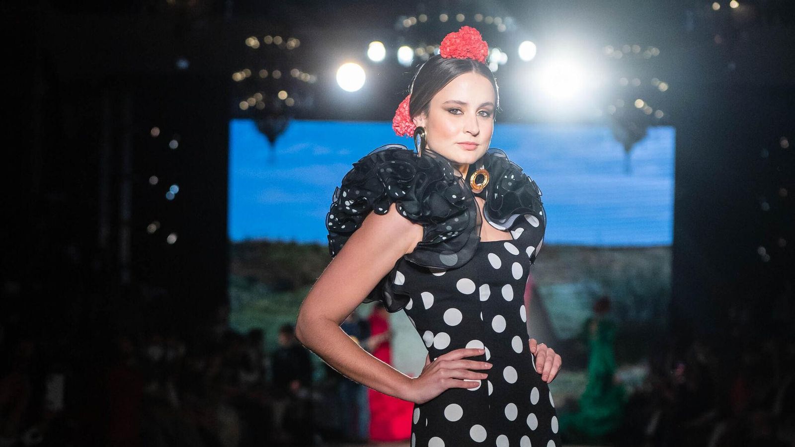 Manga a la sisa en un diseño de Mónica Méndez para We Love Flamenco.