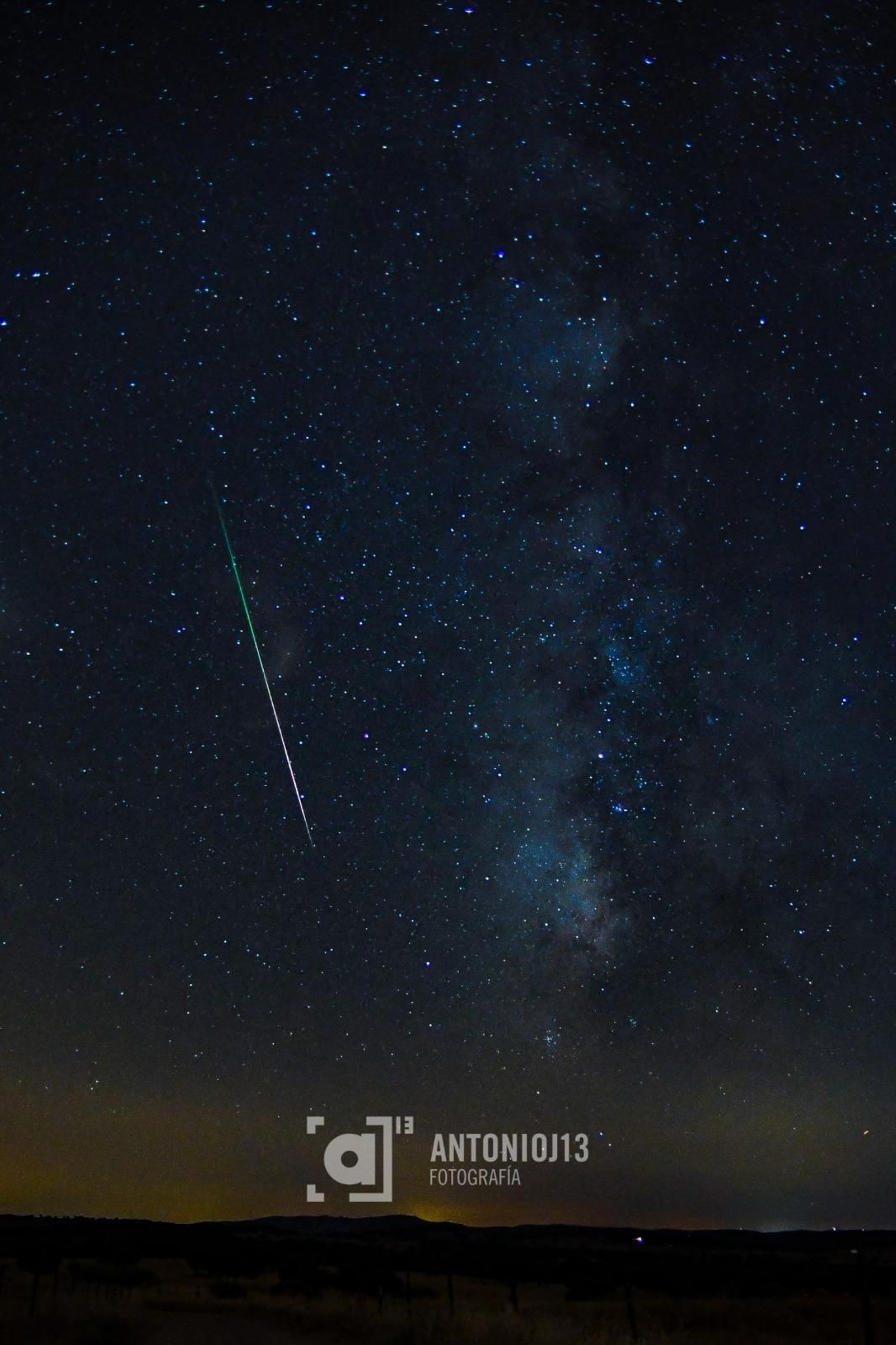 Perseidas en Pozoblanco. Perseidas en Pozoblanco.