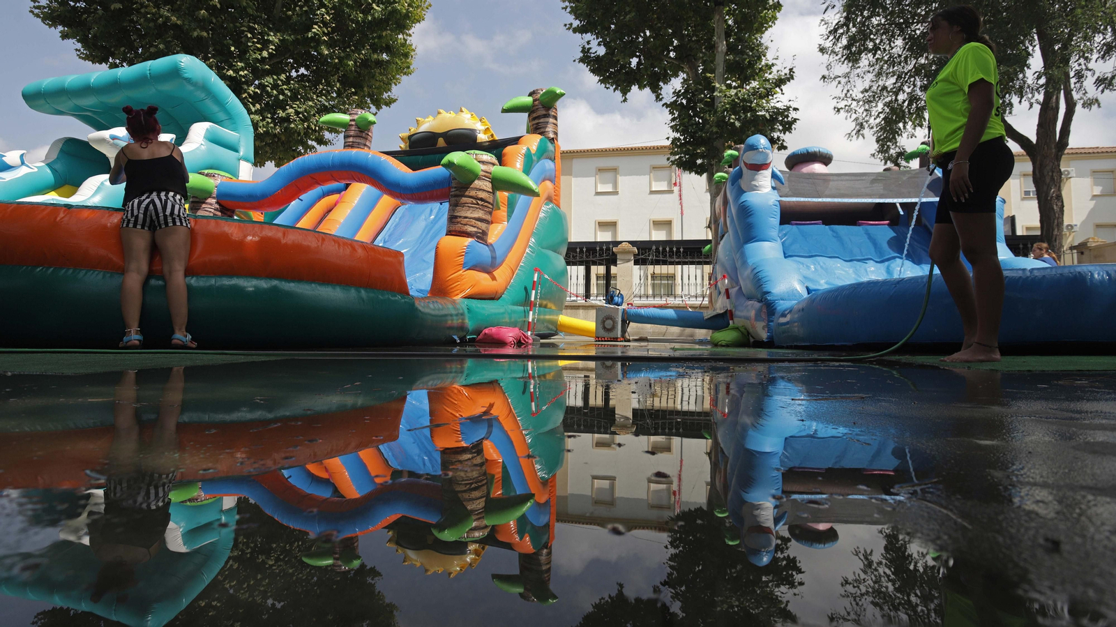Fotos de la Fiesta del Agua en San Roque