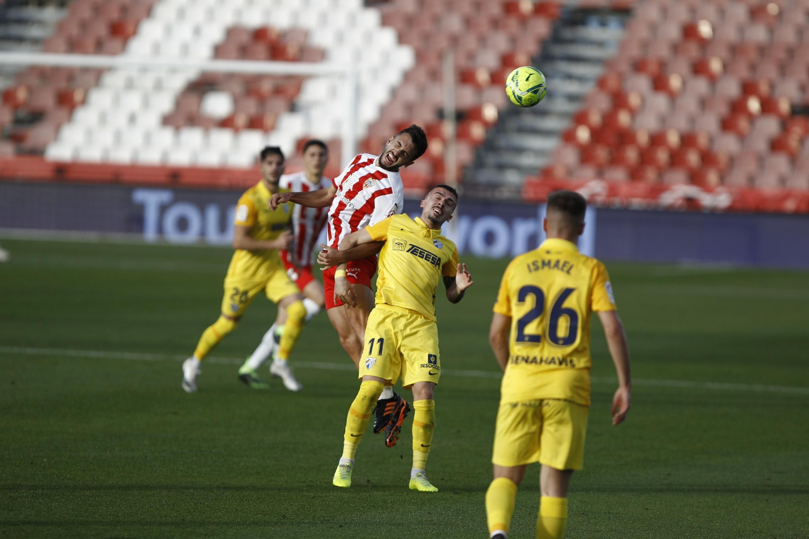 LAs fotos del Almería - Málaga