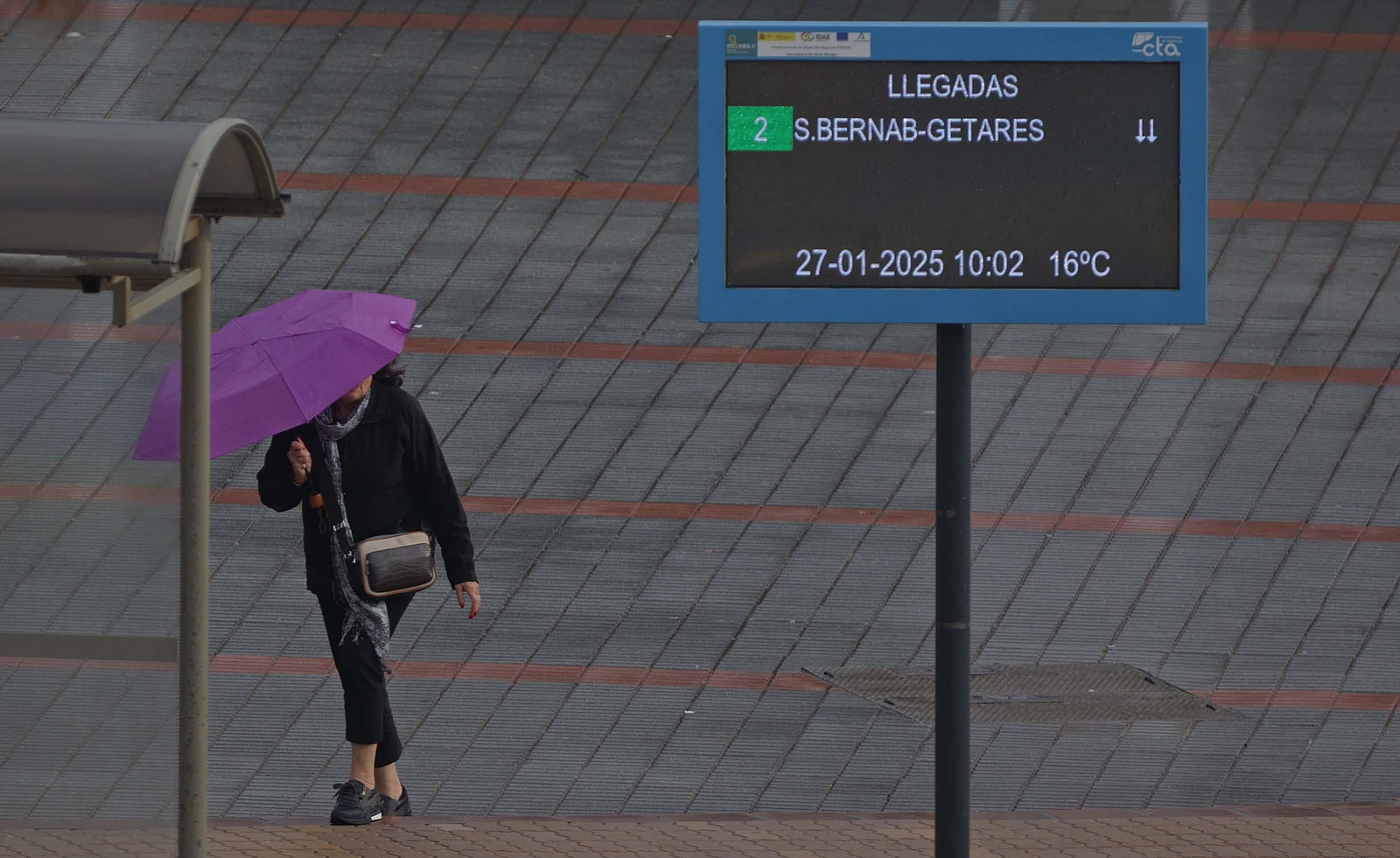 Fotos de los efectos de la borrasca Herminia en Algeciras