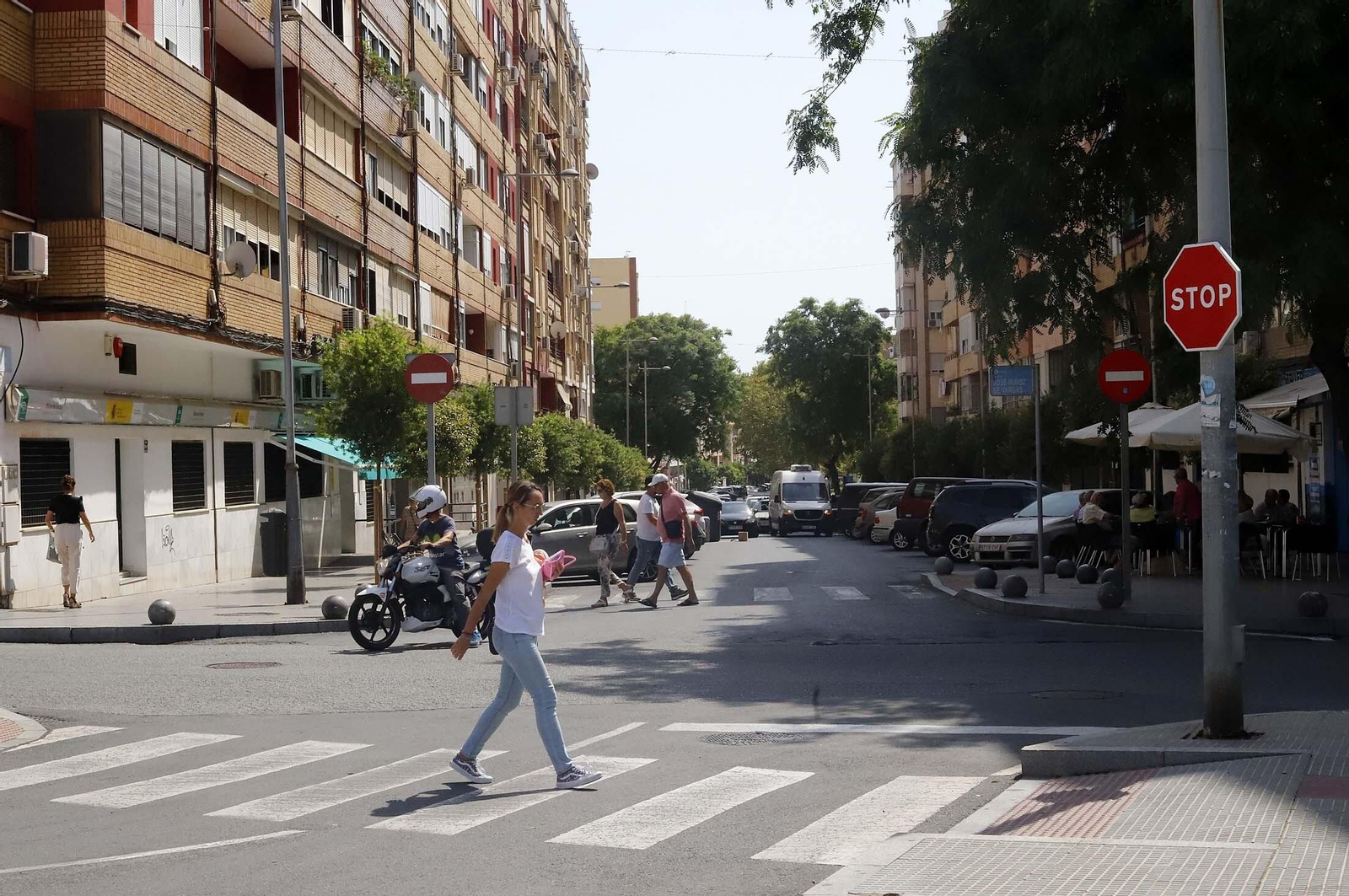 Un paseo en imágenes por la Plaza del Antiguo Estadio y sus alrededores