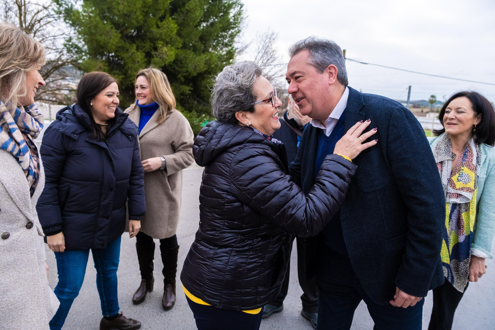 Juan Espadas en Puente Genil.