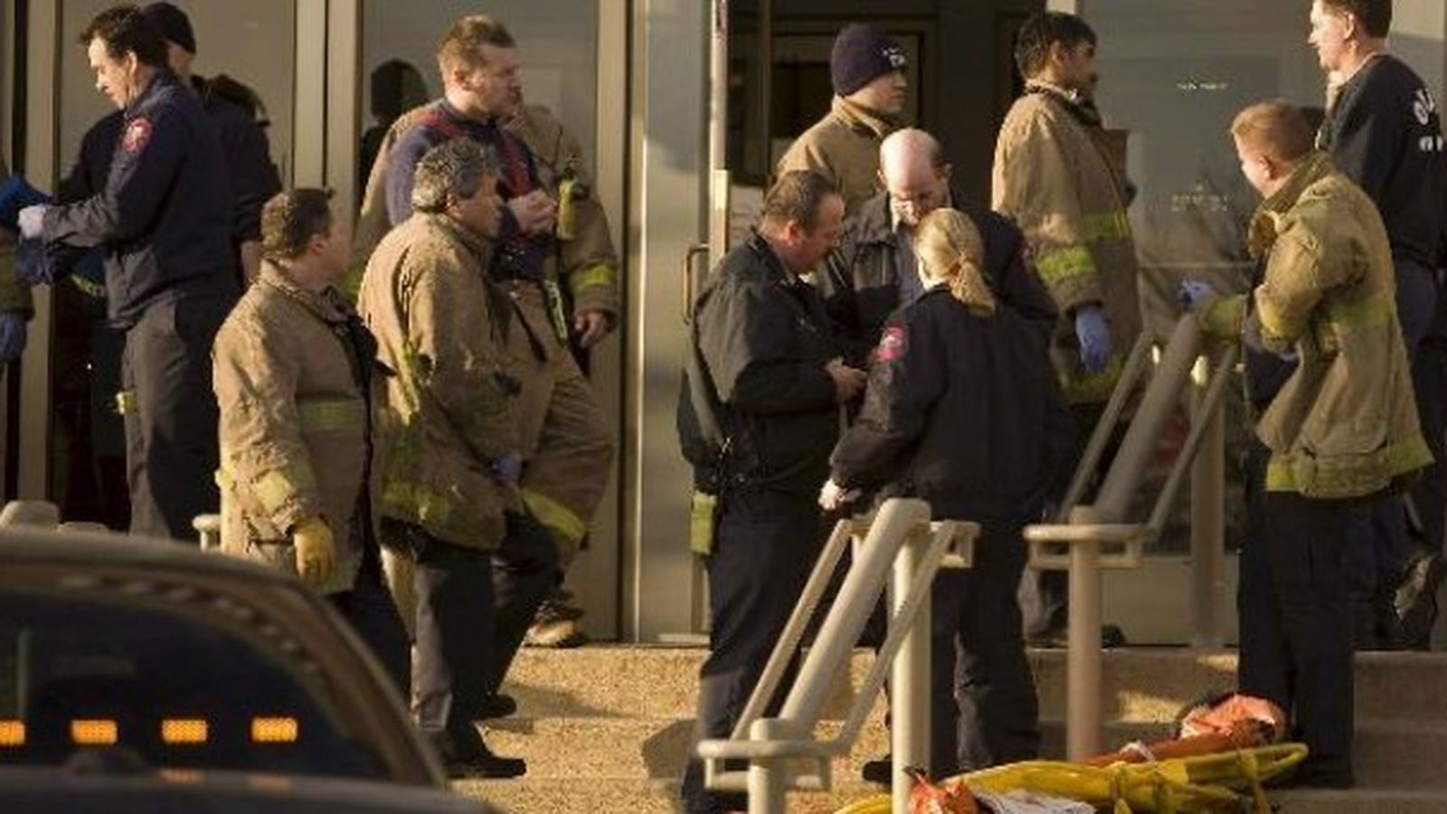 Una de las imágenes de la matanza en Estados Unidos.