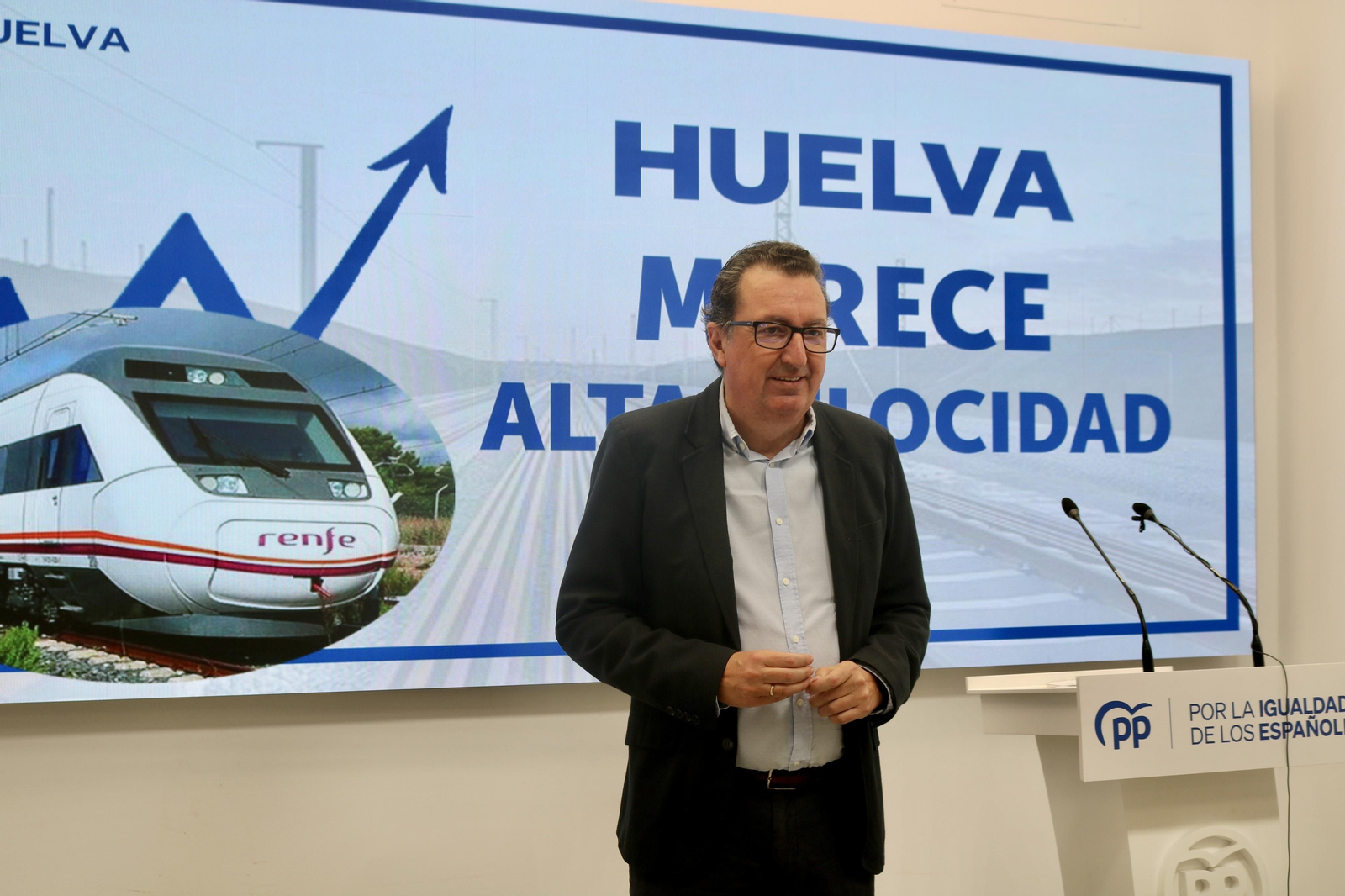 El presidente del PP de Huelva, Manuel Andrés González.