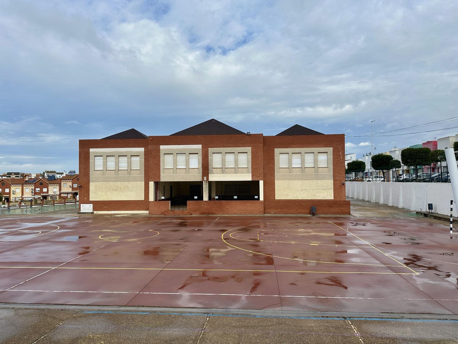 Imágenes del paso de la DANA por Huelva