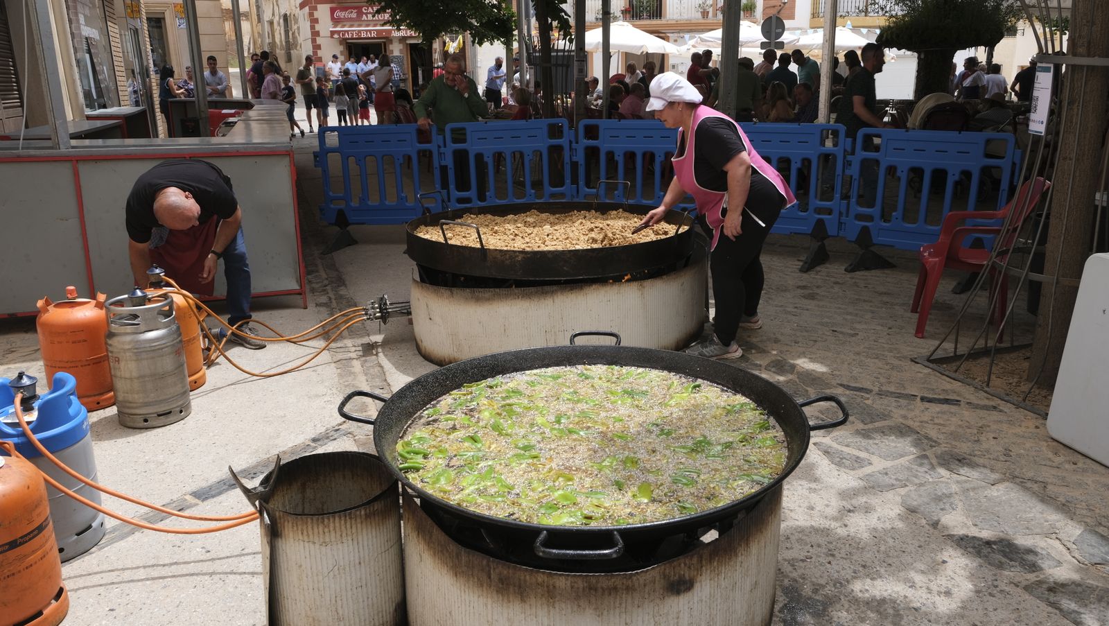 Imágenes del concurso de cata de vinos de las Fiestas de Abrucena 2022