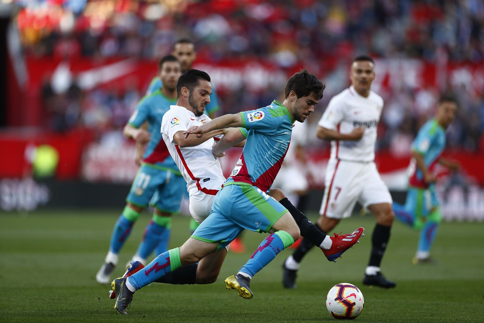 Todas las fotos del Sevilla-Rayo Vallecano