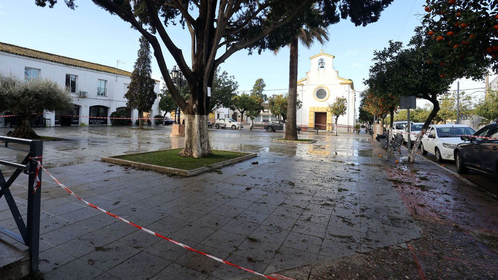 Así afronta la zona rural de Jerez la subida del río Guadalete