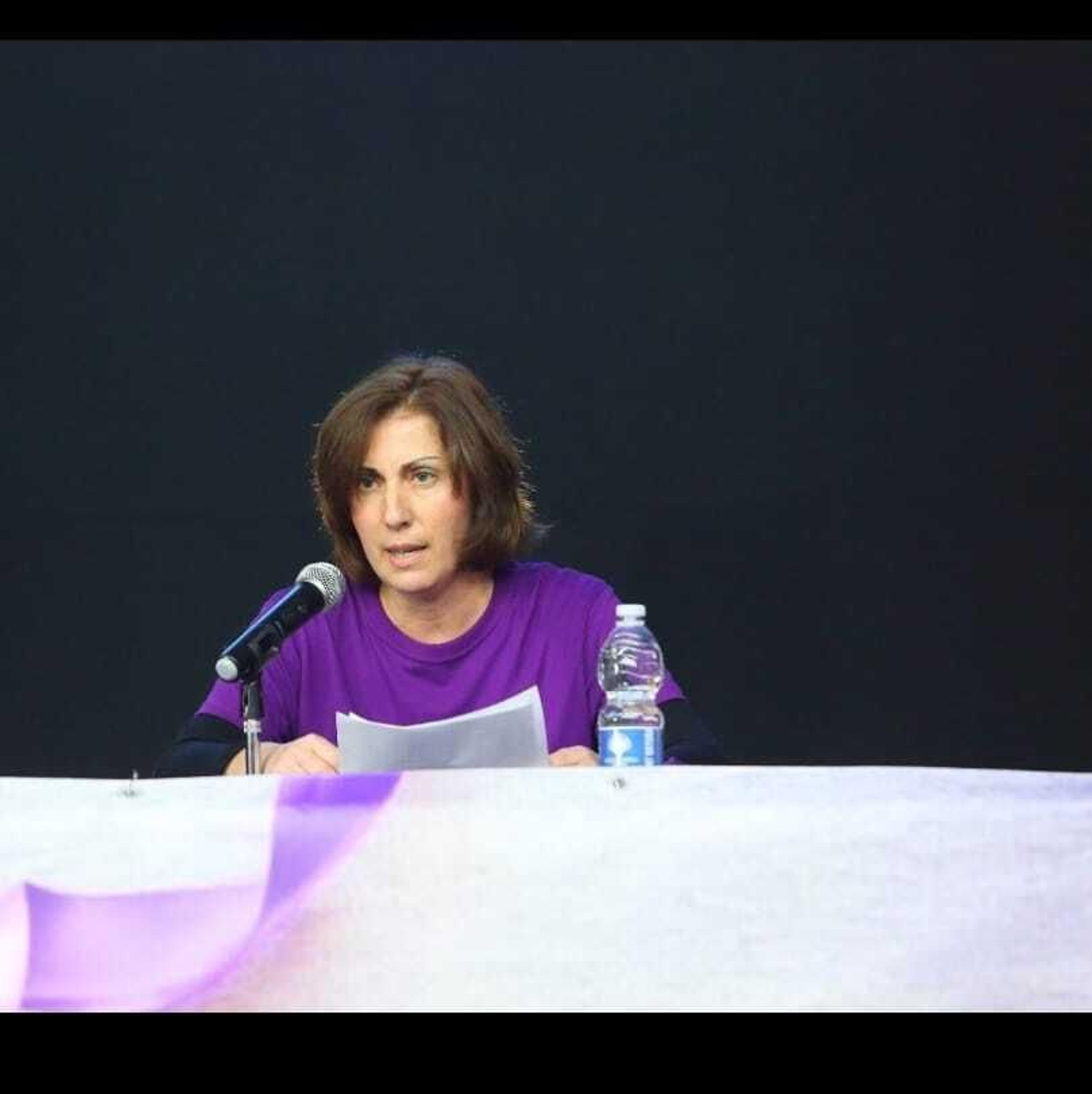 Fidela ha dado a conocer su historia durante la constitución de la nueva Plataforma contra las Violencias Machistas.