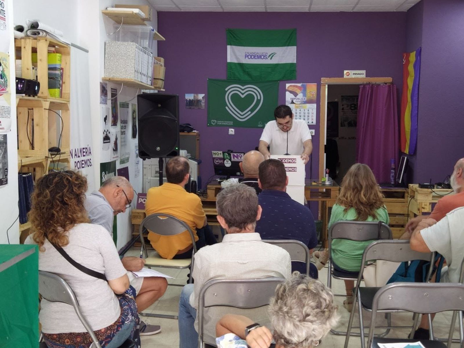 Encuentro municipalista de Podemos Almería